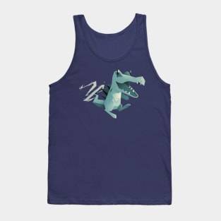 Funny Crocodile Tank Top